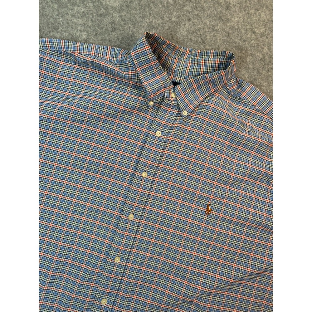 Polo Ralph Lauren Mens 3XB Big Plaid Button Down Shirt Long Sleeve
